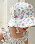 baby hat floral sun accessories organic outdoor
