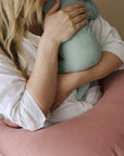 snuggle me organic feeding and support pillow for mom and baby
