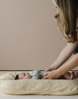 baby on snuggle me organic infant lounger cover only honey