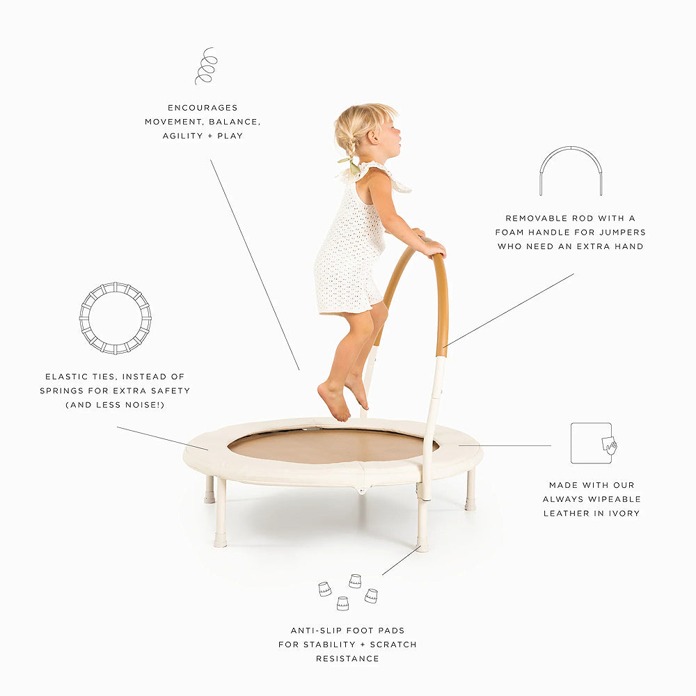 gathre trampoline kids play