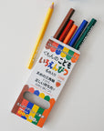 kumon japan triangle colour pencils for children
