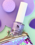 no nasties kids nail polish purple grape