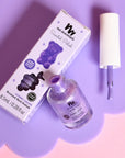no nasties kids nail polish purple grape