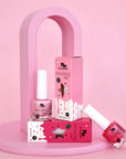 no nasties kids nail polish unscented pink kids make up