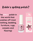 Unscented Kids Peelable Nail Polish