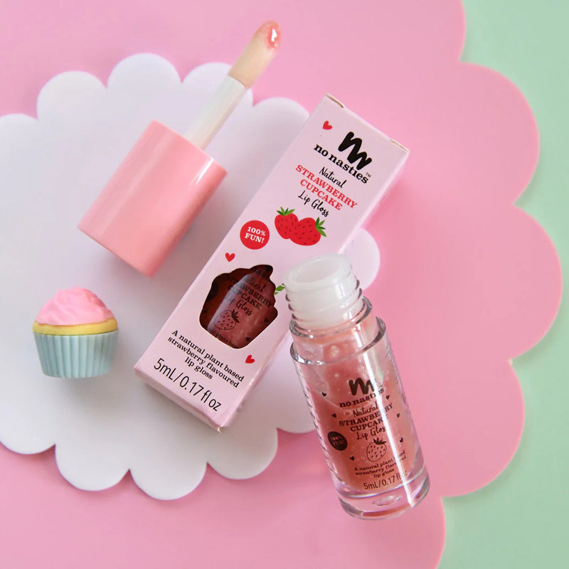 no nasties kids natural lip gloss kids make up