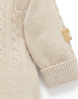 Baby Cashmere Growsuit | Camel Beige