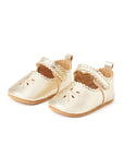 baby prewalker shoe gold