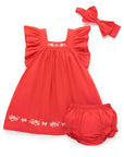 lunar new year dress baby girl