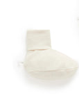 purebaby booties wheat newborn