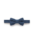 purebaby organic bow tie slate baby boy