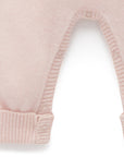 Baby Cashmere Growsuit | Pink