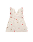 baby purebaby organic christmas broderie dress baby christmas outfit