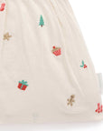 baby purebaby organic christmas broderie dress baby christmas outfit