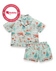 purebaby christmas pj set baby christmas organic cotton baby clothes