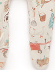 purebaby organic baby christmas zip growsuit organic cotton baby christmas clothes