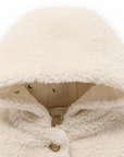 Cream Shearling Padded Jacket