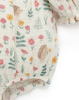 Hedgehog Crinkle Cotton Bodysuit