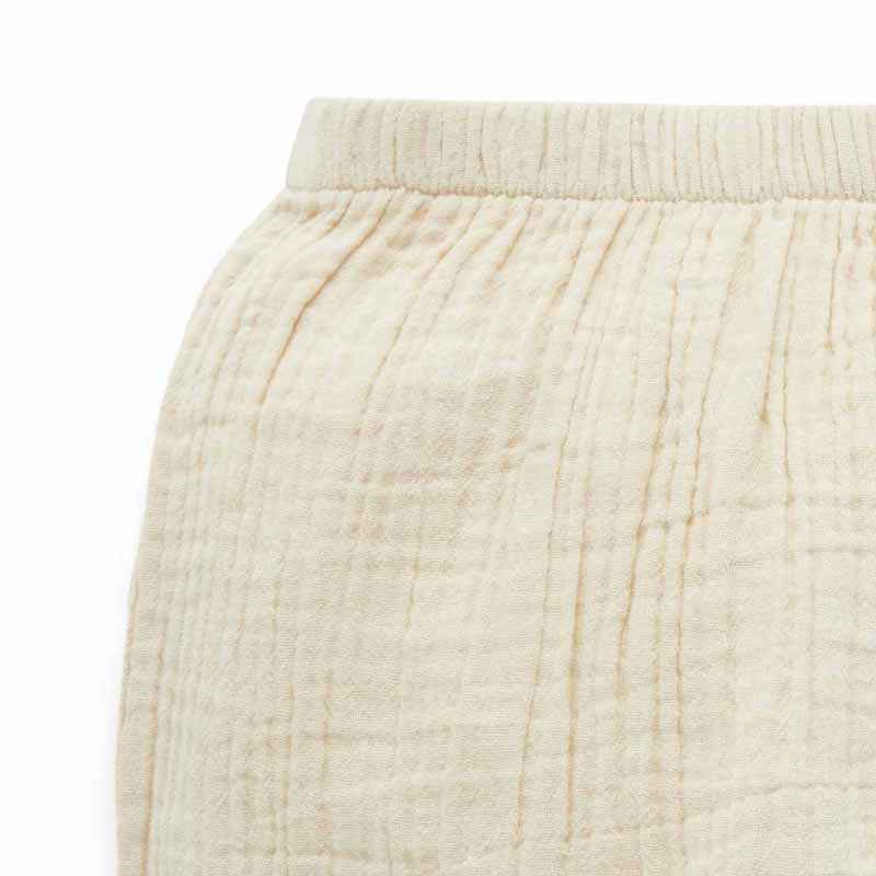 Crinkle Slouch Pants Sand