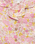 Summer Blooms Crinkle PJ Set