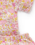Summer Blooms Crinkle PJ Set