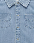 Denim Over Shirt