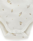 Easy Neck L/S Bodysuit Vanilla Wattle Bee (Pack of 2)