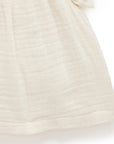 Embroidered Ruffle Top Cloud
