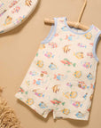 baby animal boy girl sleeveless
