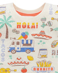 baby toddler kids summer ice crem van music shirt