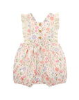 purebaby organic geranium romper organic cotton baby clothes