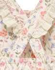 Geranium Floral Romper