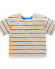 purebaby organic henley tee