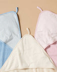 Hooded Bath Towel Pink Melange