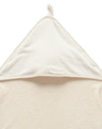 purebaby hooded towel wheat newborn baby organic cotton bath towel