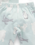 Polar Bear LS Textured Organic Pyjama Set