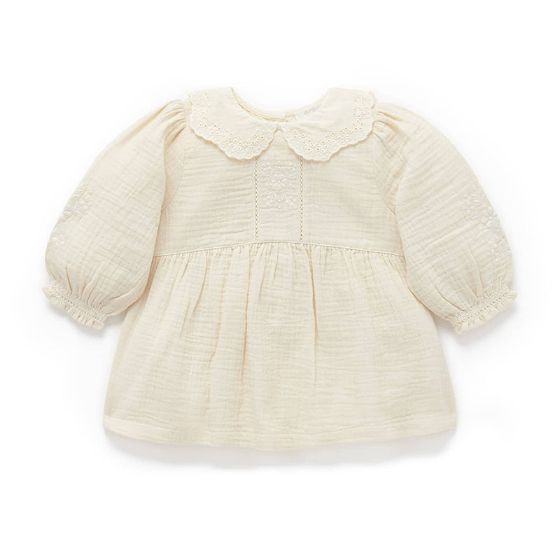 purebaby lily blouse baby girl