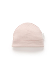 purebaby organic merino wool hat pink