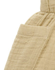 Crinkle Cotton Shorts Driftwood