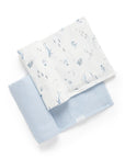 Nautical Muslin Swaddle Wrap (Pack of 2)
