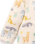 Animal Fiesta Zip Growsuit
