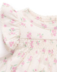 Armeria Shirred Romper