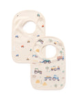Farm Vehicles Bib (Pack of 2)