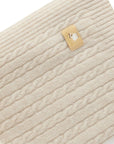 purebaby organic baby cashmere blanket camel beige