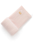 purebaby organic baby cashmere blanket pink