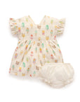 purebaby organic gelati dress baby dress kids dress