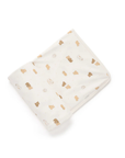 purebaby organic cotton newborn swaddle blanket