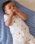 purebaby organic newborn baby short romper