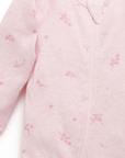 purebaby organic cotton baby clothes zip romper zip growsuit