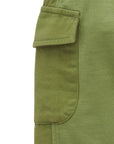 Slouchy Cargo Pants in Seaweed